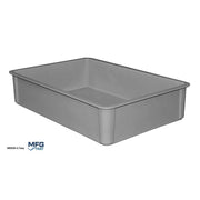 MFG Tray Fiberglass Dough Box, Gray - 8.5 gal.