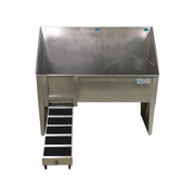 Groomer's Best, Inc. Stainless Steel Bathing Tub, Silver