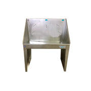 Groomer's Best, Inc. Stainless Steel Bathing Tub, 55" High, Silver