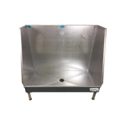 Groomer's Best, Inc. GB48WI Stainless Steel Bathing Tub, 48 3/4" Wide - Gray