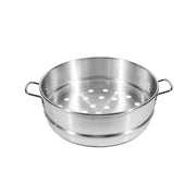 Town 34412 Aluminum Steamer, 12" Diameter, Silver - Default Title