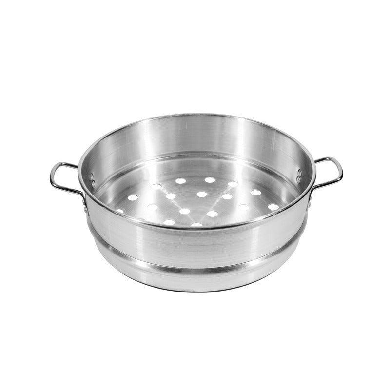 Town 34412 Aluminum Steamer, 12" Diameter, Silver - Default Title