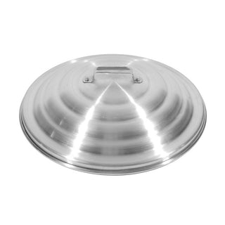Town 34512 Aluminum Cover, 12" Diameter, Silver - Default Title