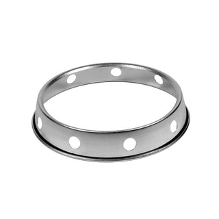 Town 34710 Galvanized Steel Wok Ring, 10" Diameter, Silver - Default Title