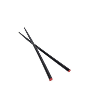 Town 51314 Wood Chopsticks Pair, 9 3/4" Long, Black, 5/Pack - Default Title