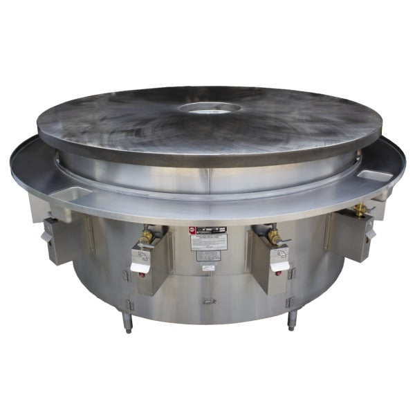 Town MBR Stainless Steel Mongolian BBQ Range, 37" High - 10 Burners