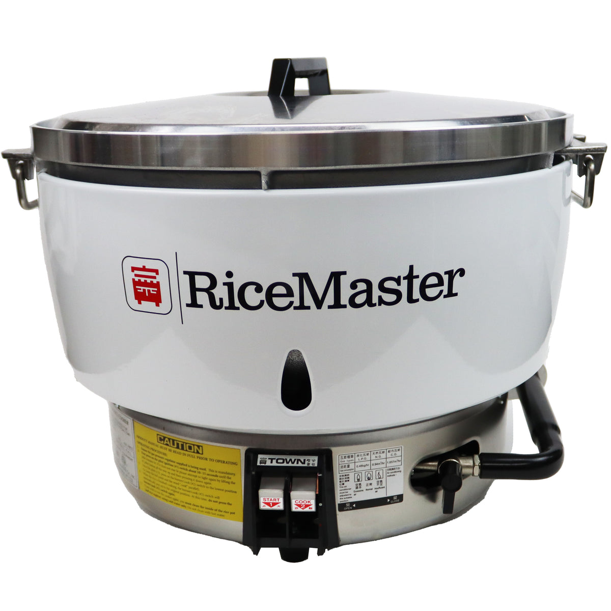 Town Warmer, 22" Wide, White - Liquid Propane 27,300