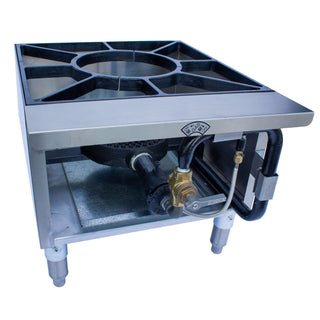 Town SR-18 Stock Pot Range, 18 1/4" Wide, Silver - SR-18-SS Front