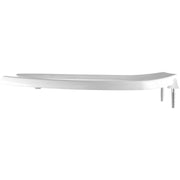 Bemis 1055 000 Plastic Toilet Seat, 14 7/16" Wide, White - photo 4