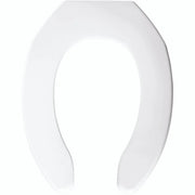 Bemis 1055 000 Plastic Toilet Seat, 14 7/16" Wide, White - Default Title