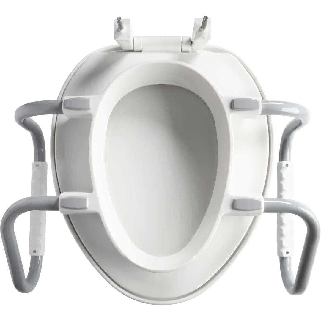 Bemis E85320ARM 000 Plastic Toilet Seat Lid, 23" Wide, White - photo 2