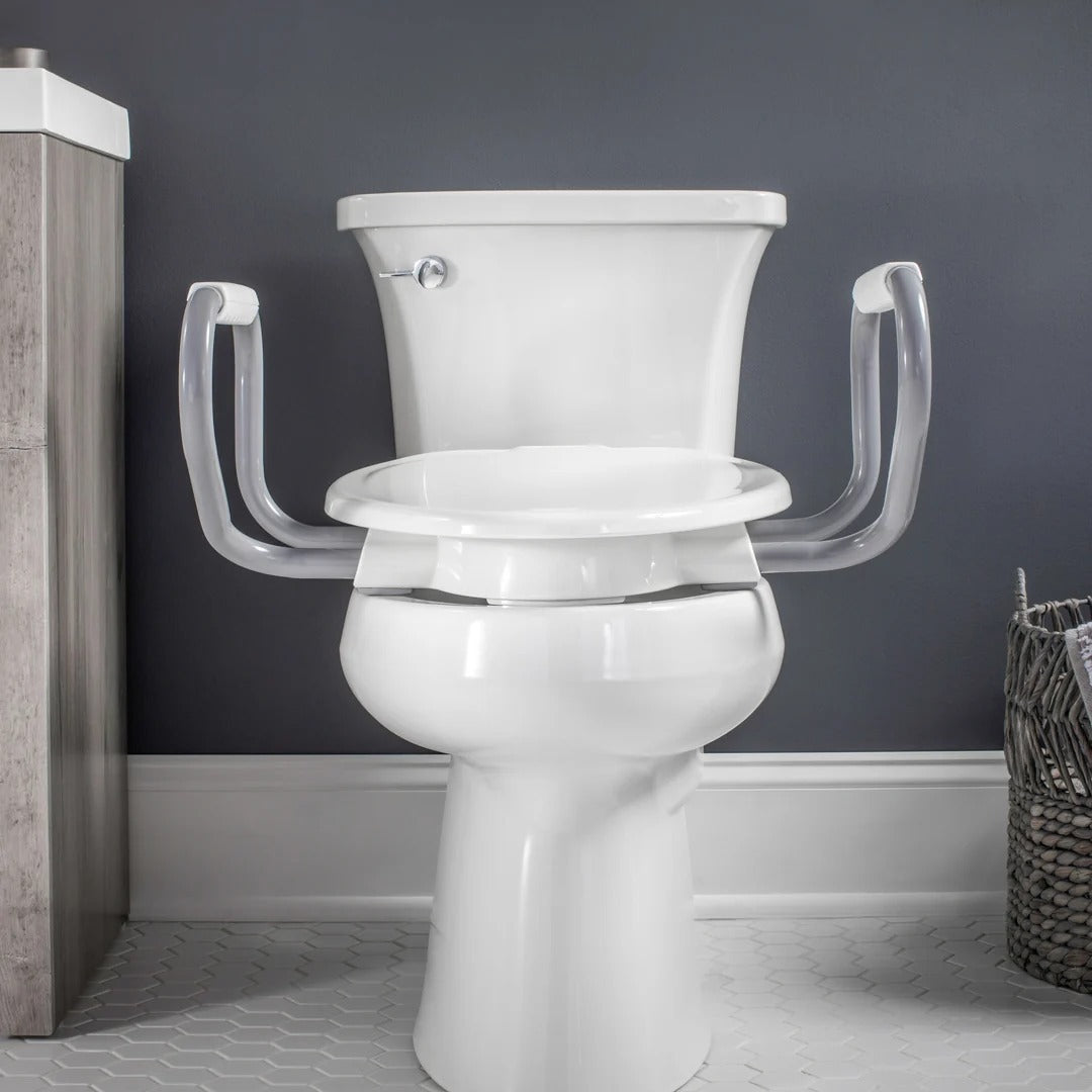 Bemis E85320ARM 000 Plastic Toilet Seat Lid, 23" Wide, White - photo 4