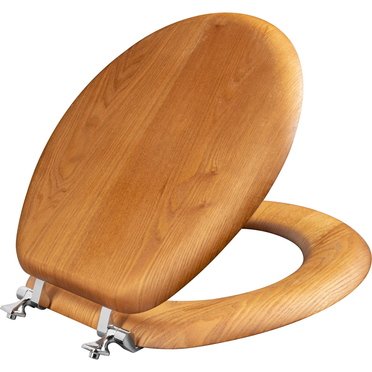 Bemis 9601CP 378 Toilet Seat Lid, 14 15/16" Wide, Brown - Default Title