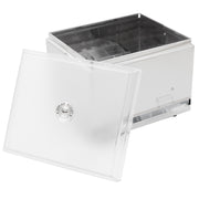 Vollrath Metal Unwrapped Straw Dispenser, 9" Long, Silver - photo 3