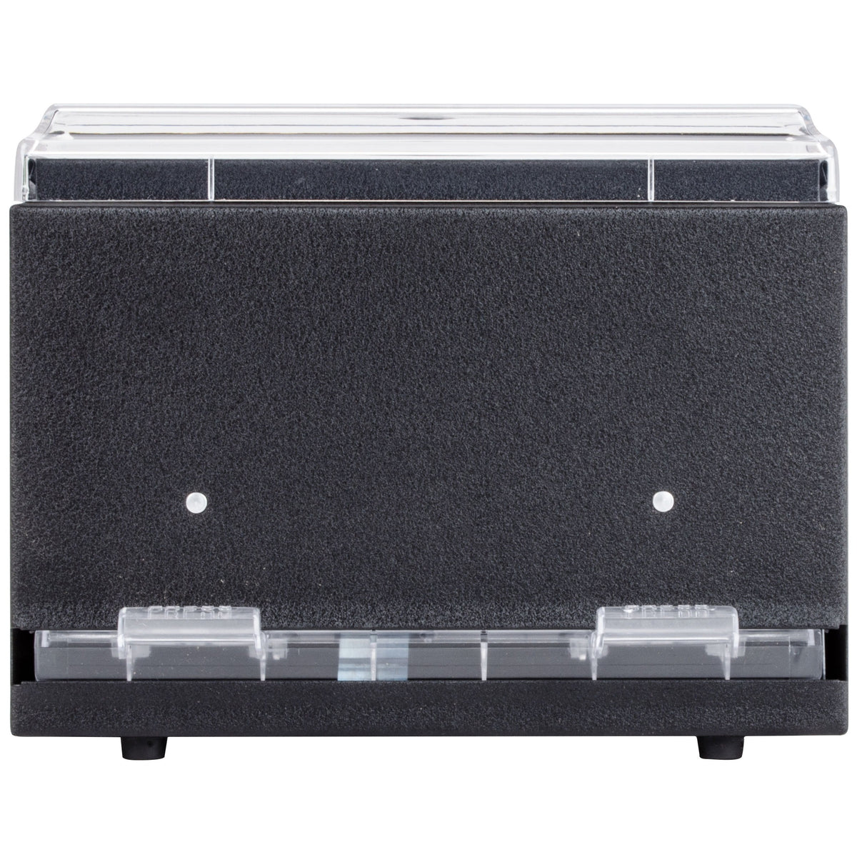 Vollrath Metal Unwrapped Straw Dispenser, 9" Long, Black - photo 2
