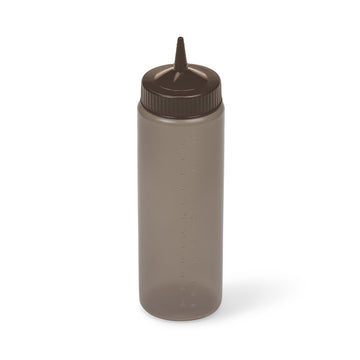 Vollrath Traex Color-Mate Polyethylene Squeeze Bottle, 24 oz. - Brown / 1/Each