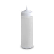 Vollrath Traex Color-Mate Polyethylene Squeeze Bottle, 24 oz. - Clear / 12/Case