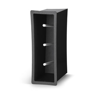 Vollrath FMDL Plastic Lid Holder, Black - 6 3/4"