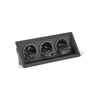 Vollrath FMF-3 Plastic Flatware Organizer, 17 5/8" Wide, Black - Default Title