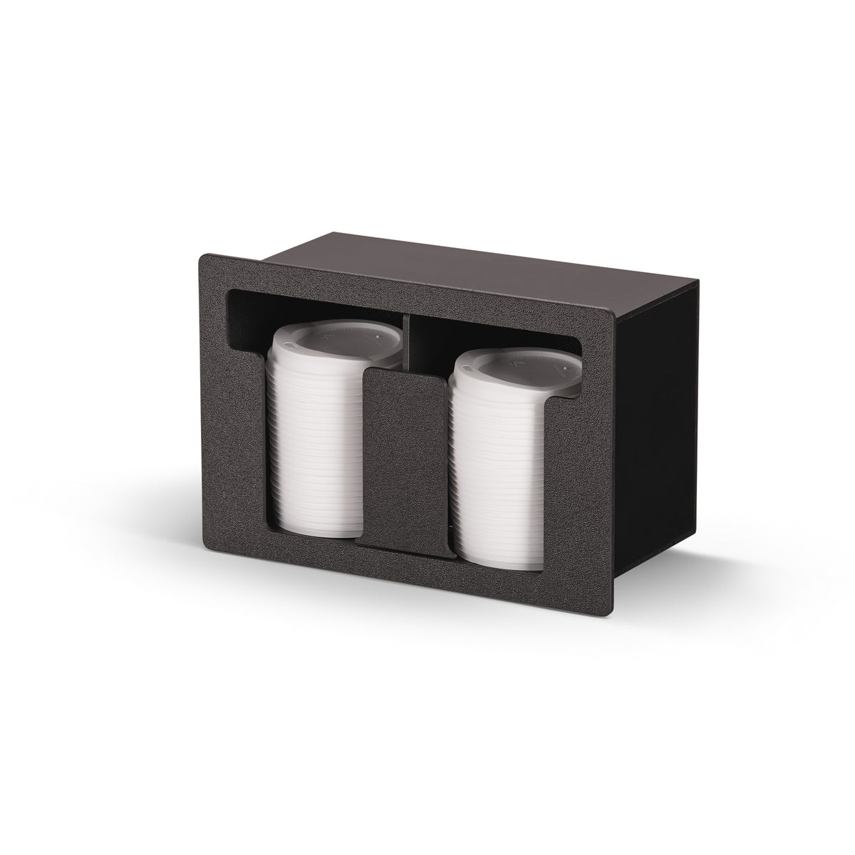 Vollrath FML Plastic Lid Holder, 7 1/4" High, Black - 11"