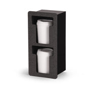 Vollrath FML Plastic FML, 6 1/2" Wide, Black - 13 7/16"