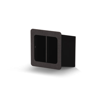Vollrath FMS Plastic Straw Holder, 6 1/2" Wide, Black - 7 1/2"