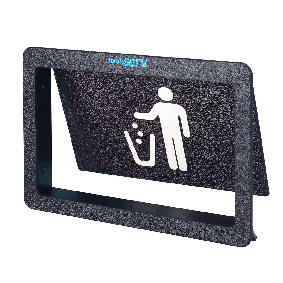 Vollrath Plastic Door, 7 1/2" High, Black - 13 1/4"