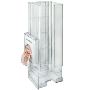 Hospeco Brands Group CPD Comfort Plus Plastic Dispenser, 12 Napkins 25 Tampons, Clear - Default Title