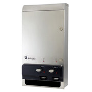 Hospeco Brands Group EV1SS Evogen Stainless Steel Dispenser, 14 Napkins 22 Tampons, Silver - No