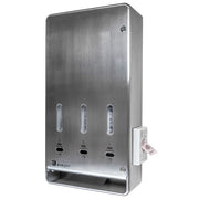 Hospeco Brands Group EVNT6-SS Evogen Stainless Steel Dispenser, 36 Napkins 50 Tampons, Silver - Default Title