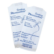 Hospeco Brands Group HOTEL-500 Bag, 4" Wide, White, 500/Case - Default Title