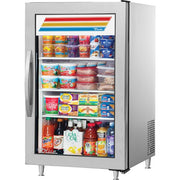 True Refrigeration GDM-07 Door Countertop Merchandiser, 6.4 cu. ft., 115V - Silver