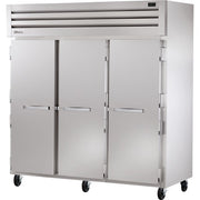 True Refrigeration STA3R Reach-In Refrigerator, 77 3/4" Wide, 115V - STA3R-3S Solid