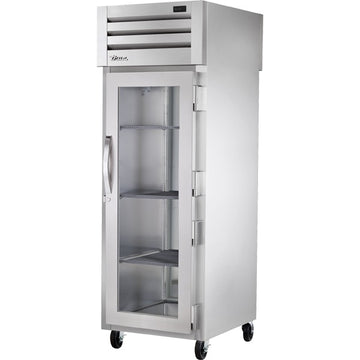 True Refrigeration STA1HPT Glass Front, 27 1/2" Wide, 208-240V - STA1HPT-1G-1S