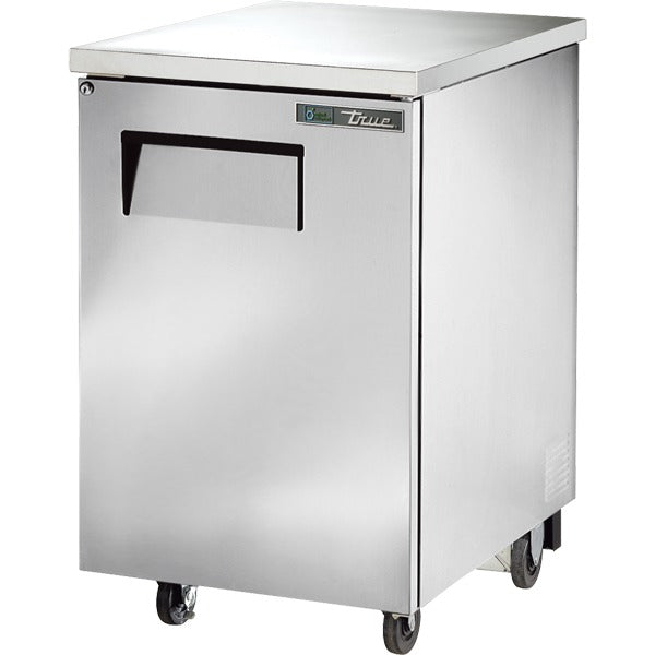 True Refrigeration TBB-1 Bar Refrigerator, 23 1/2" Wide, 115V - Stainless Steel LED Lighting