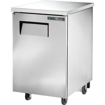 True Refrigeration TBB-1 Bar Refrigerator, 23 1/2" Wide, 115V - Stainless Steel LED Lighting