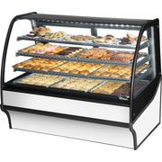True Refrigeration TDM-DC-59-GE/GE Bakery Case, 32.8 cu. ft., 115V - Stainless Steel