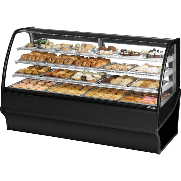 True Refrigeration TDM-DC-77-GE/GE Bakery Case, 32.8 cu. ft., 115V - Black