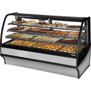 True Refrigeration TDM-DC-77-GE/GE Bakery Case, 32.8 cu. ft., 115V - Stainless Steel Stainless Steel Interior