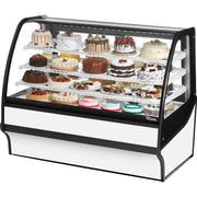 True Refrigeration TDM-R-59-GE/GE Refrigerated Bakery Case, 32.8 cu. ft., 115V - White