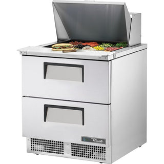 True Refrigeration TFP Sandwich Prep Table, 46 1/2" High, 115V - 11.1 cu. ft.