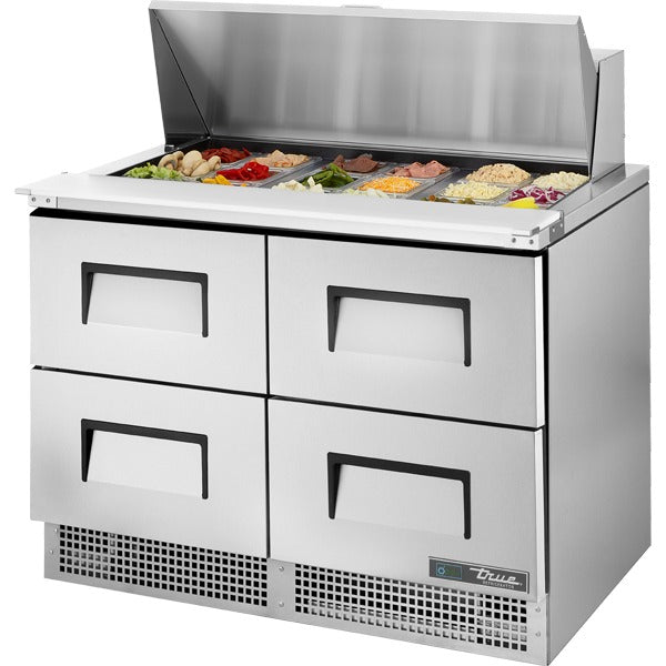 True Refrigeration TFP Sandwich Prep Table, 46 1/2" High, 115V - 48 1/8"