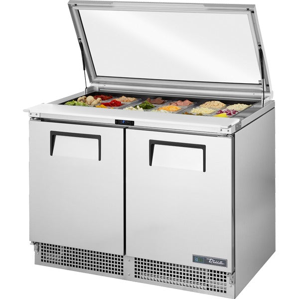 True Refrigeration TFP-48-18M Sandwich Prep Table, 17.7 cu. ft., 115V - 34 1/2" x 38" / 2 Doors