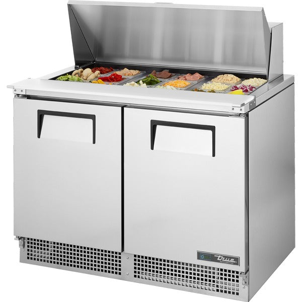 True Refrigeration TFP-48-18M Sandwich Prep Table, 17.7 cu. ft., 115V - 33 1/2" x 46 1/2" / 2 Doors