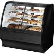 True Refrigeration TGM-DZ-48-SC/SC Refrigerated Bakery Case, 8.6 cu. ft., 115V - Black White