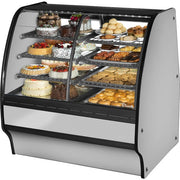 True Refrigeration TGM-DZ-48-SC/SC Refrigerated Bakery Case, 8.6 cu. ft., 115V - Stainless Steel Stainless Steel