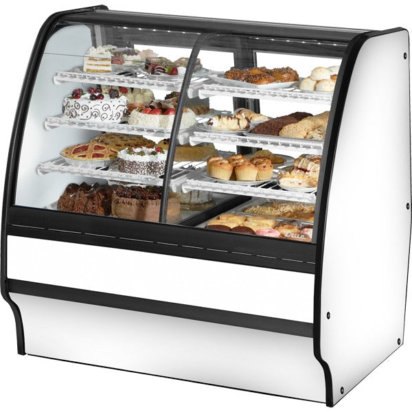 True Refrigeration TGM-DZ-48-SC/SC Refrigerated Bakery Case, 8.6 cu. ft., 115V - White White