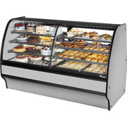 True Refrigeration TGM-DZ-77-SC/SC Refrigerated Bakery Case, 14.1 cu. ft., 115V - Stainless Steel Stainless Steel