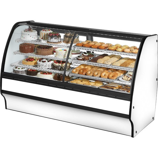 True Refrigeration TGM-DZ-77-SC/SC Refrigerated Bakery Case, 14.1 cu. ft., 115V - White White