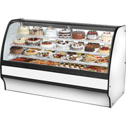 True Refrigeration TGM-R-77-SC/SC Refrigerated Bakery Case, 28.5 cu. ft., 115V - White White